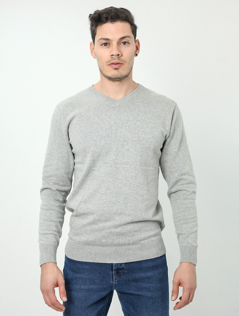Pull col v essentiel